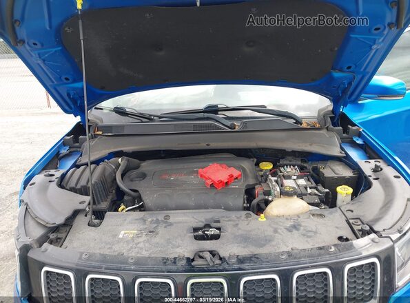3C4NJCCB5MT555746 2021 JEEP COMPASS Blue Vista trasera