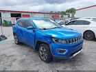 2021 Jeep Compass Limited Fwd Blue vin: 3C4NJCCB5MT555746