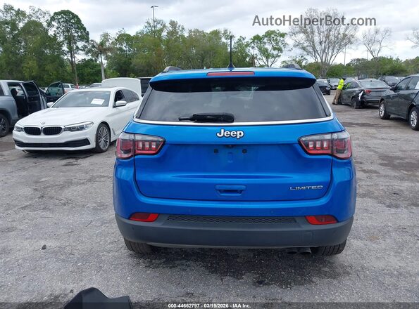 3C4NJCCB5MT555746 2021 JEEP COMPASS Blue 