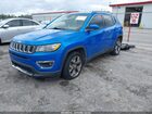 2021 Jeep Compass Limited Fwd Blue vin: 3C4NJCCB5MT555746