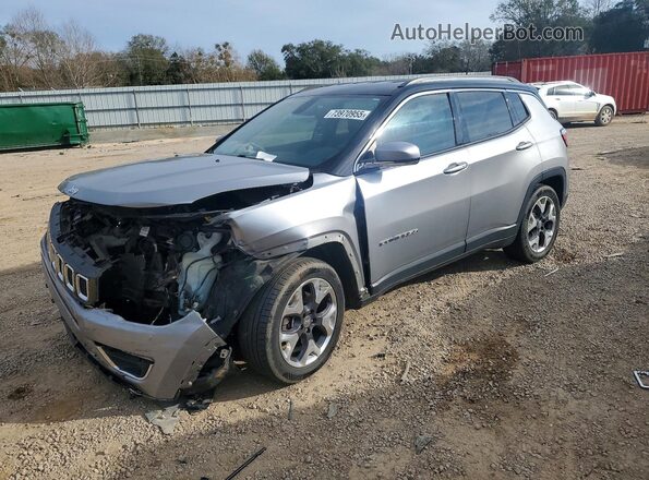 3C4NJCCB6KT699089 2019 JEEP COMPASS Серебряный Передняя левая четверть
