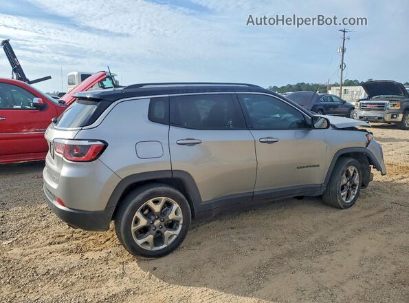 3C4NJCCB6KT699089 2019 JEEP COMPASS Серебряный Задняя правая четверть