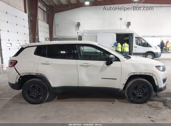 3C4NJDAB0JT248859 2018 JEEP COMPASS Белый Вид спереди