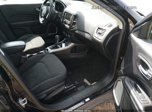 3C4NJDAB2HT656595 2017 JEEP NEW COMPASS Black წინა სალონის ხედი