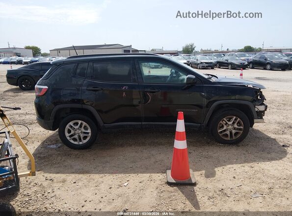 3C4NJDAB2HT656595 2017 JEEP NEW COMPASS Black სალონის 360-გრადუსიანი ხედი