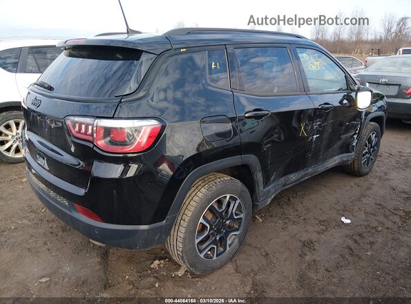 3C4NJDAB4KT787700 2019 JEEP COMPASS Черный Задняя правая четверть