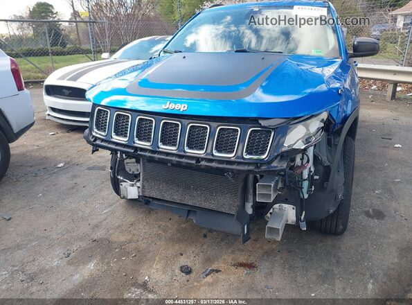 3C4NJDAB6LT148204 2020 JEEP COMPASS Blue Դիմացի տեսք