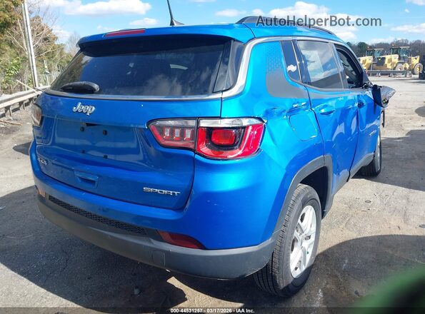 3C4NJDAB6LT148204 2020 JEEP COMPASS Blue Հետևի աջ