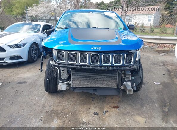 3C4NJDAB6LT148204 2020 JEEP COMPASS Blue Սալոնի հետևի տեսք