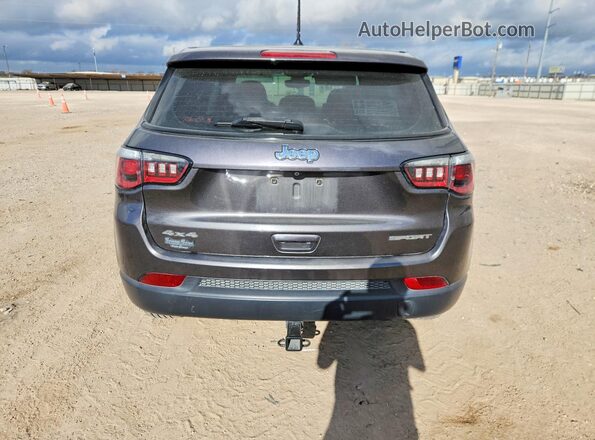 3C4NJDAB8JT135676 2018 JEEP COMPASS Charcoal Vista trasera