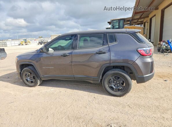 3C4NJDAB8JT135676 2018 JEEP COMPASS Charcoal Trasero izquierdo