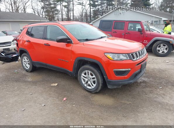 3C4NJDAB8KT811545 2019 JEEP COMPASS Orange წინა მარჯვენა