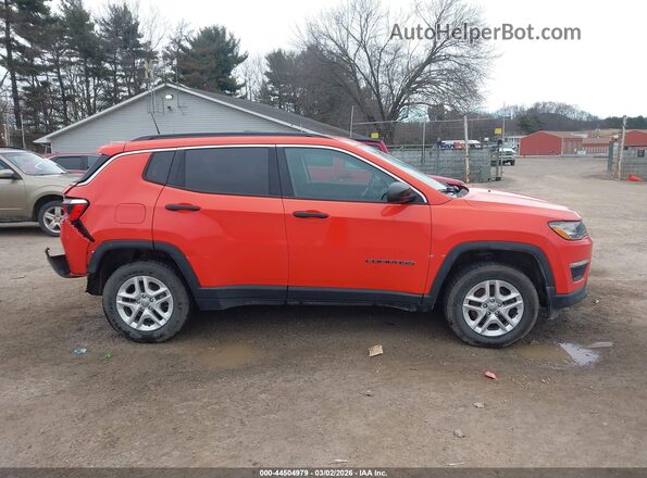 3C4NJDAB8KT811545 2019 JEEP COMPASS Orange უკანა სალონის ხედი