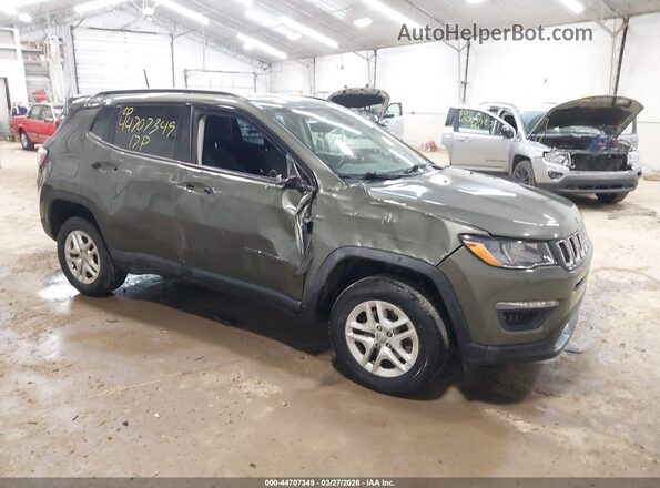 3C4NJDAB9HT642130 2017 JEEP NEW COMPASS Green Передня права чверть