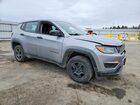 2019 Jeep Compass Sport Серебряный vin: 3C4NJDABXKT689853
