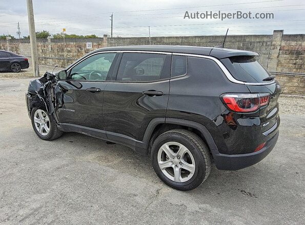 3C4NJDAN3PT525958 2023 JEEP COMPASS Black Հետևի ձախ