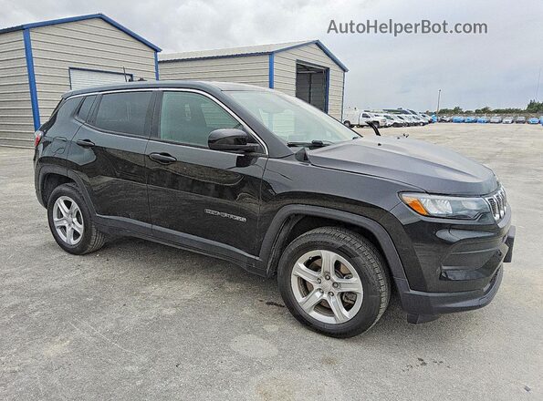 3C4NJDAN3PT525958 2023 JEEP COMPASS Black Առջևի աջ