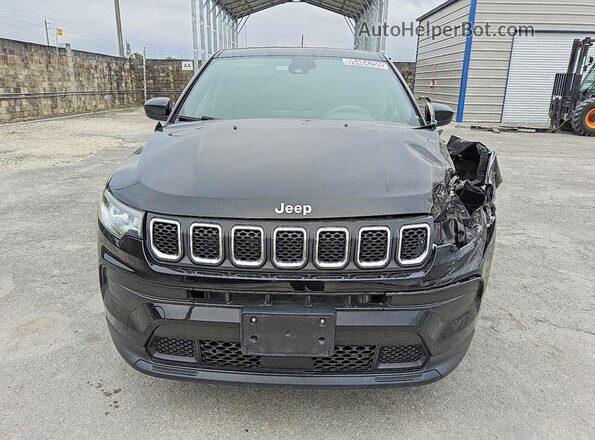 3C4NJDAN3PT525958 2023 JEEP COMPASS Black Դիմացի տեսք