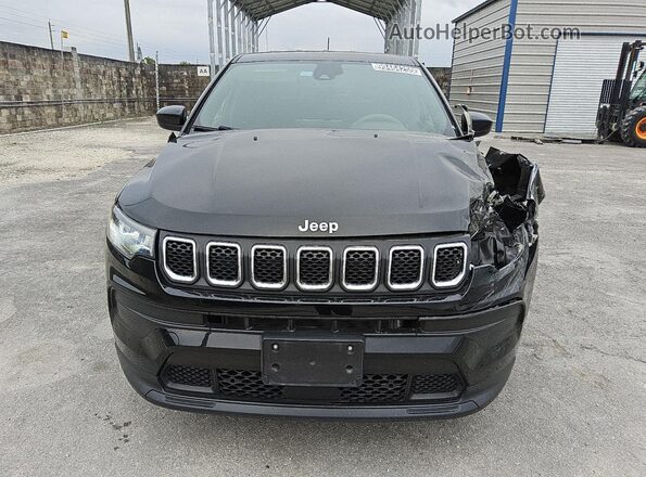 3C4NJDAN3PT525958 2023 JEEP COMPASS Black Սալոնի 360 աստիճան տեսք