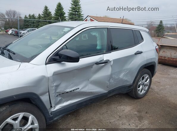 3C4NJDAN6ST566044 2025 JEEP COMPASS Серебряный Вид спереди