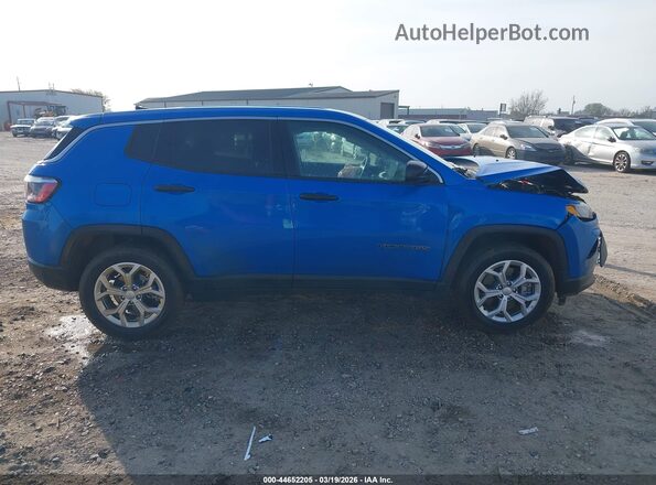 3C4NJDAN9RT175772 2024 JEEP COMPASS Синий Вид задней части салона