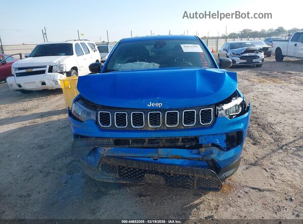 3C4NJDAN9RT175772 2024 JEEP COMPASS Синий Вид щитка приборов