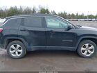 2017 Jeep New Compass Latitude 4x4 Black vin: 3C4NJDBB0HT624632