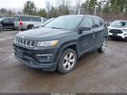 2017 Jeep New Compass Latitude 4x4 Black vin: 3C4NJDBB0HT624632