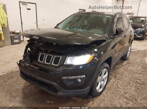 3C4NJDBB0JT314941 2018 JEEP COMPASS Black წინა ხედი