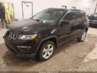2018 Jeep Compass Latitude 4x4 Black vin: 3C4NJDBB0JT314941