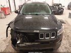 2018 Jeep Compass Latitude 4x4 Black vin: 3C4NJDBB0JT314941