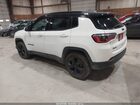 2019 Jeep Compass Altitude 4x4 White vin: 3C4NJDBB0KT796098