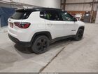 2019 Jeep Compass Altitude 4x4 White vin: 3C4NJDBB0KT796098