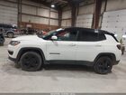 2019 Jeep Compass Altitude 4x4 White vin: 3C4NJDBB0KT796098