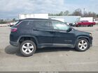 2020 Jeep Compass Latitude 4x4 Black vin: 3C4NJDBB0LT112877