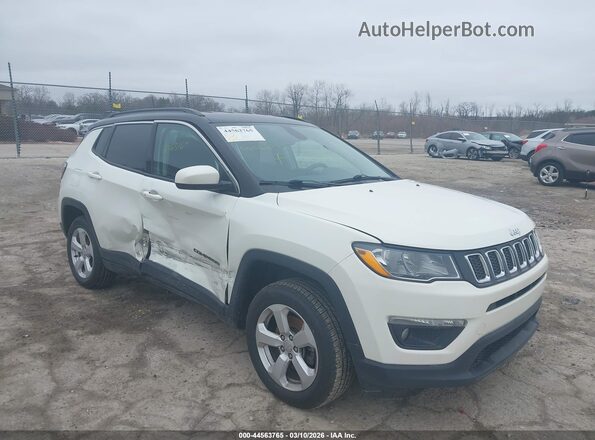 3C4NJDBB0LT175199 2020 JEEP COMPASS Белый Передняя правая четверть