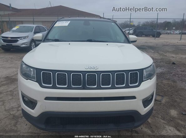 3C4NJDBB0LT175199 2020 JEEP COMPASS Белый Вид щитка приборов