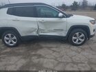 2020 Jeep Compass Latitude 4x4 Белый vin: 3C4NJDBB0LT175199