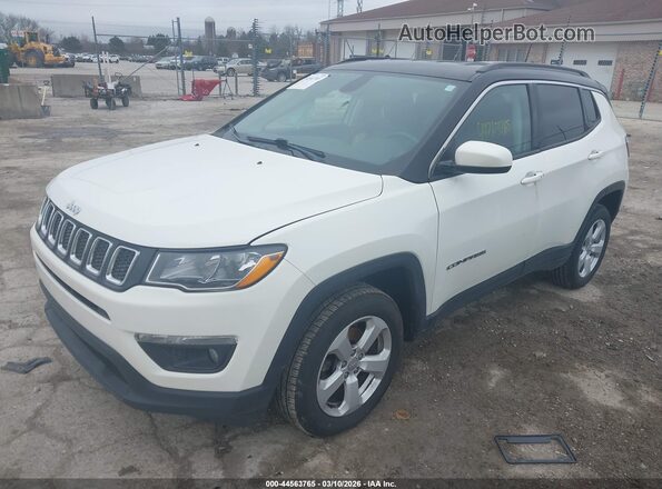 3C4NJDBB0LT175199 2020 JEEP COMPASS Белый Передняя левая четверть