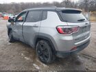 2020 Jeep Compass Altitude 4x4 Silver vin: 3C4NJDBB0LT252329