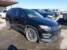 2017 Jeep New Compass Latitude 4x4 Black vin: 3C4NJDBB1HT693328