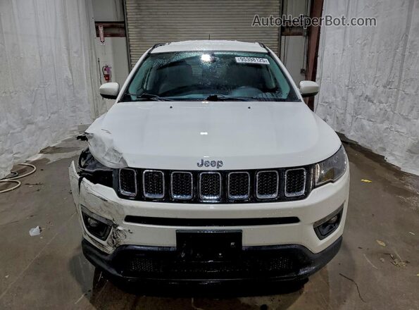 3C4NJDBB1KT849598 2019 JEEP COMPASS White Դիմացի տեսք