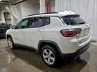 2019 Jeep Compass Latitude White vin: 3C4NJDBB1KT849598