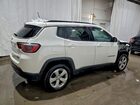 2019 Jeep Compass Latitude White vin: 3C4NJDBB1KT849598