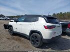 2020 Jeep Compass Altitude 4x4 White vin: 3C4NJDBB1LT228623