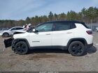 2020 Jeep Compass Altitude 4x4 White vin: 3C4NJDBB1LT228623