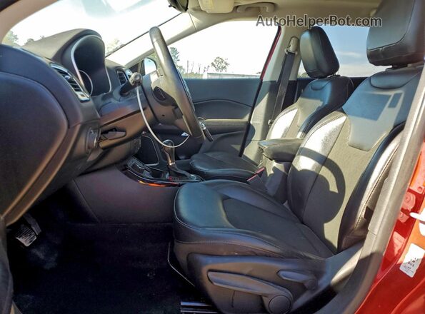 3C4NJDBB1MT570039 2021 JEEP COMPASS Red Вид салону спереду