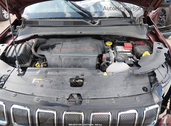 3C4NJDBB1NT217477 2022 JEEP COMPASS Burgundy Հետևի տեսք