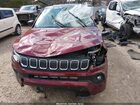 2022 Jeep Compass Latitude 4x4 Burgundy vin: 3C4NJDBB1NT217477