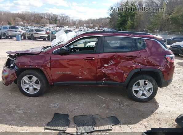 3C4NJDBB1NT217477 2022 JEEP COMPASS Burgundy 